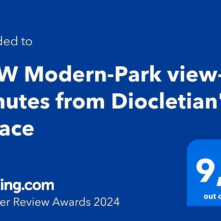 New Modern-Park View-5 Minutes From Diocletian'S Palace Split Exterior foto